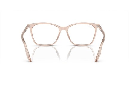 Naočale Ray-Ban RX5422 8267 Cat Eye Smeđi