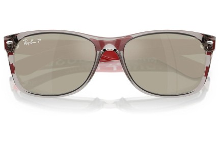 Sunčane naočale Ray-Ban New Wayfarer RB2132 679759 Polarized Kvadratni Sivi