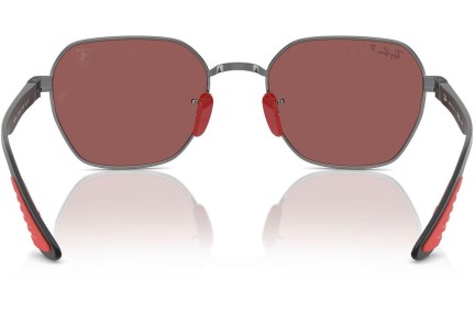 Sunčane naočale Ray-Ban RB3794M F001H2 Polarized Pravokutan Sivi