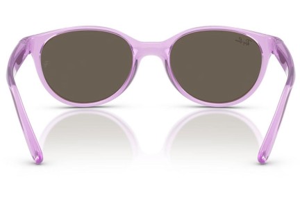 Sunčane naočale Ray-Ban Junior RJ9080S 7172/3 Okrugao Ljubičasti