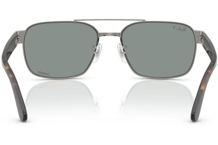 Sunčane naočale Ray-Ban RB3751CH 004/3R Polarized Kvadratni Srebrni