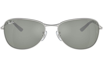 Sunčane naočale Ray-Ban RB3733 003/40 Pilotski Srebrni