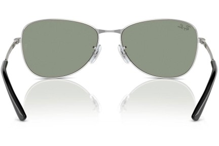 Sunčane naočale Ray-Ban RB3733 003/40 Pilotski Srebrni