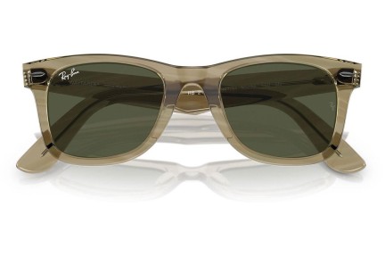 Sunčane naočale Ray-Ban Wayfarer RB2140F 138731 Kvadratni Sivi