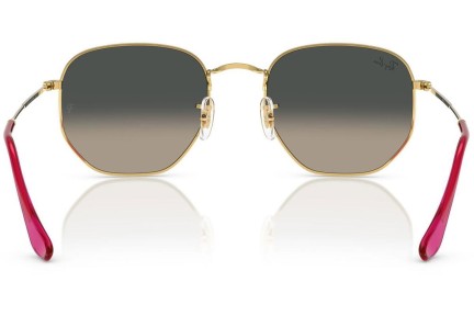 Sunčane naočale Ray-Ban Hexagonal RB3548N 001/71 Okrugao Zlatni