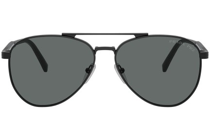 Sunčane naočale Prada PRA58S 1AB5Z1 Polarized Pilotski Crni