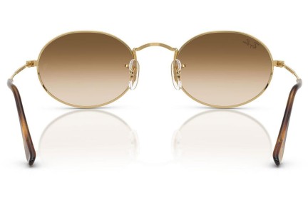 Sunčane naočale Ray-Ban Oval RB3547 001/51 Tiny Zlatni