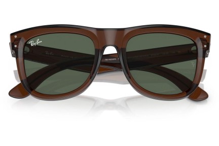 Sunčane naočale Ray-Ban Wayfarer Reverse RBR0502S 6709VR Kvadratni Smeđi