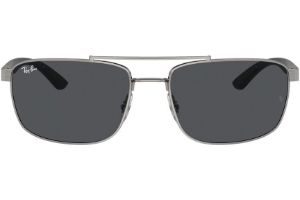 Sunčane naočale Ray-Ban RB3737 004/87 Pravokutan Sivi