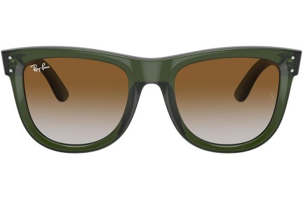 Sunčane naočale Ray-Ban Wayfarer Reverse RBR0502S 6775CB Kvadratni Zeleni