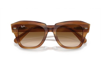 Sunčane naočale Ray-Ban State Street RB2186 140351 Kvadratni Smeđi