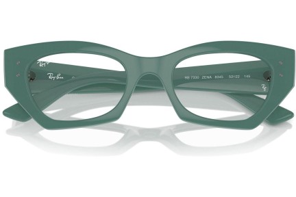 Naočale Ray-Ban RX7330 8345 Cat Eye Zeleni