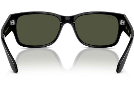 Sunčane naočale Ray-Ban RB4388 601/31 Pravokutan Crni