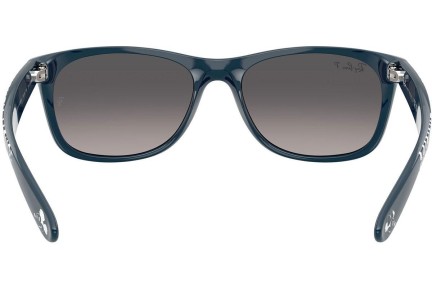 Sunčane naočale Ray-Ban New Wayfarer RB2132 6796M3 Polarized Kvadratni Plavi