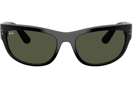 Sunčane naočale Ray-Ban RB2289 901/31 Pravokutan Crni