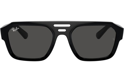 Sunčane naočale Ray-Ban Corrigan RB4397 667787 Flat Top Crni