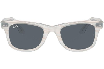 Sunčane naočale Ray-Ban Wayfarer RB2140F 1407R5 Kvadratni Plavi