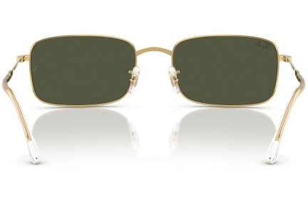 Sunčane naočale Ray-Ban RB3746 001/31 Pravokutan Zlatni