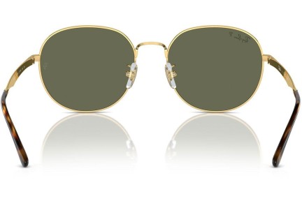 Sunčane naočale Ray-Ban RB3727D 001/9A Polarized Okrugao Zlatni