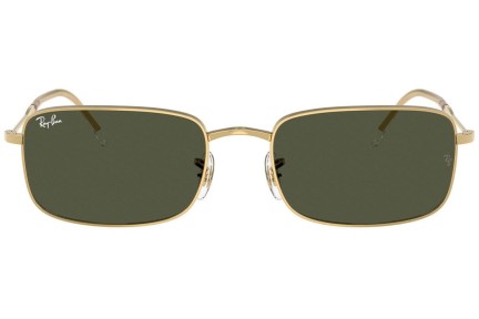 Sunčane naočale Ray-Ban RB3746 001/31 Pravokutan Zlatni