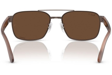 Sunčane naočale Ray-Ban RB3751CH 9259AN Polarized Kvadratni Smeđi