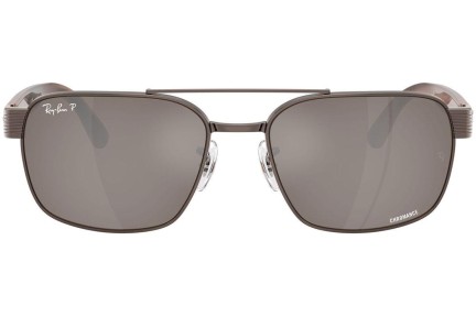 Sunčane naočale Ray-Ban RB3751CH 9259AN Polarized Kvadratni Smeđi