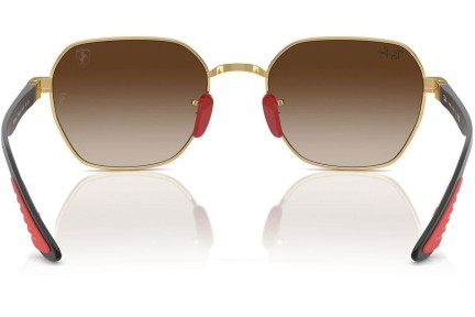 Sunčane naočale Ray-Ban RB3794M F02913 Pravokutan Zlatni