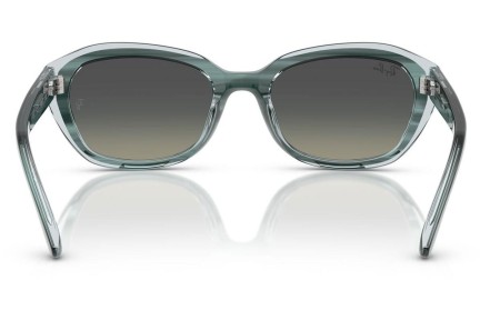 Sunčane naočale Ray-Ban Junior RJ9081S 717511 Pravokutan Zeleni