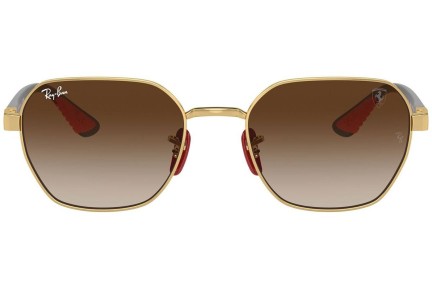 Sunčane naočale Ray-Ban RB3794M F02913 Pravokutan Zlatni