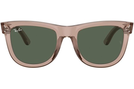 Sunčane naočale Ray-Ban Wayfarer Reverse RBR0502S 6727VR Kvadratni Smeđi