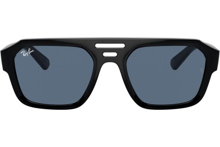 Sunčane naočale Ray-Ban Corrigan RB4397 667780 Flat Top Crni