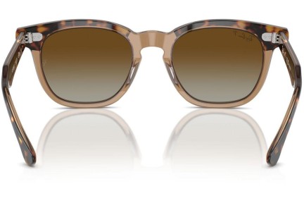 Sunčane naočale Ray-Ban Junior RJ9098S 7152T5 Polarized Kvadratni Havana