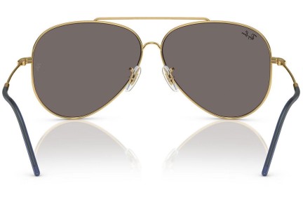 Sunčane naočale Ray-Ban Aviator Reverse RBR0101S 001/GA Pilotski Zlatni