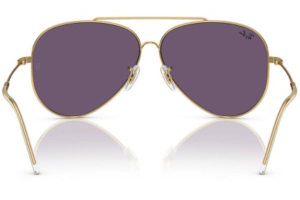 Sunčane naočale Ray-Ban Aviator Reverse RBR0101S 001/1A Pilotski Zlatni