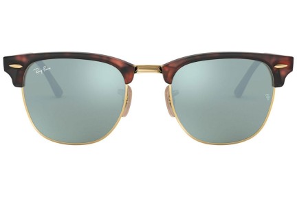 Sunčane naočale Ray-Ban Clubmaster Flash Lenses RB3016 114530 Zadebljani gornji dio Havana