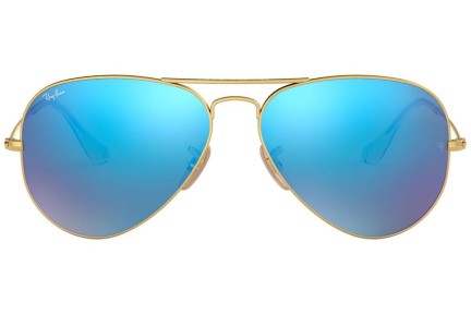 Sunčane naočale Ray-Ban Aviator Flash Lenses RB3025 112/17 Pilotski Zlatni