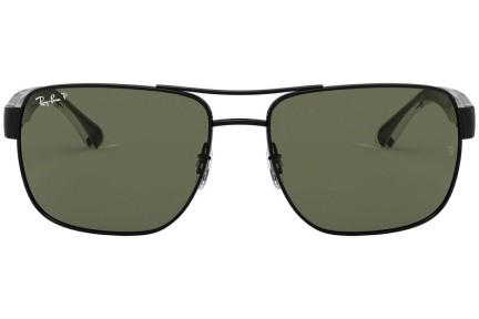 Sunčane naočale Ray-Ban RB3530 002/9A Polarized Pravokutan Crni