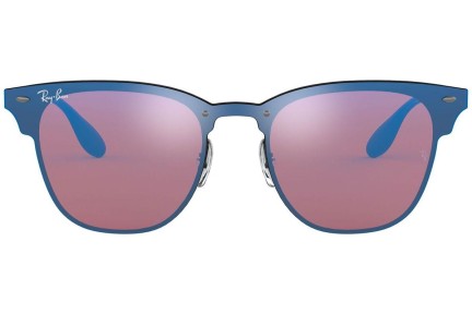 Sunčane naočale Ray-Ban Blaze Clubmaster Blaze Collection RB3576N 153/7V Zadebljani gornji dio Crni