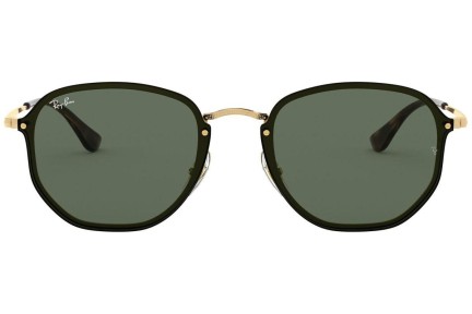 Sunčane naočale Ray-Ban Blaze Hexagonal Blaze Collection RB3579N 001/71 Kvadratni Crni