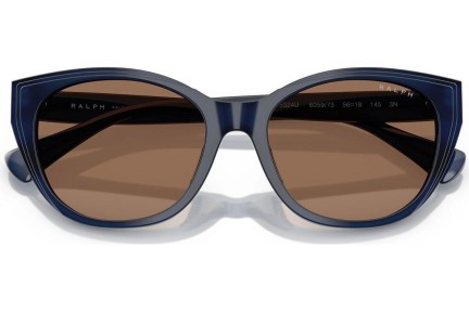 Sunčane naočale Ralph by Ralph Lauren RA5324U 605973 Cat Eye Plavi