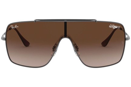 Sunčane naočale Ray-Ban Wings II RB3697 004/13 Spojene | Shield Sivi