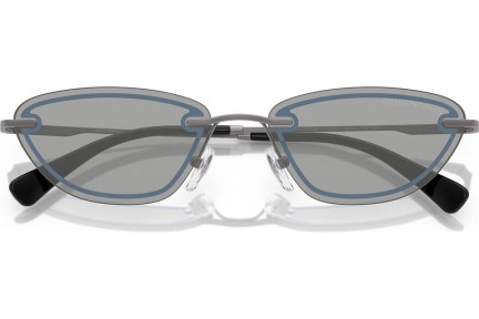 Sunčane naočale Emporio Armani EA2158 3003/1 Cat Eye Sivi