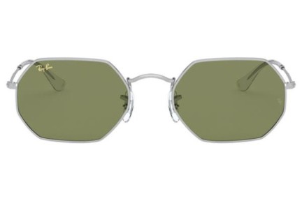 Sunčane naočale Ray-Ban Octagonal RB3556 91984E Okrugao Srebrni