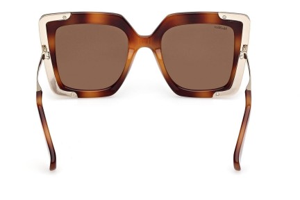 Sunčane naočale Max Mara Design 4 MM0051 53E Cat Eye Havana