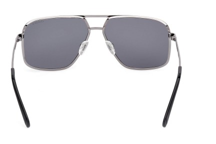 Sunčane naočale Guess GU00167 09D Polarized Pilotski Srebrni