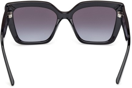 Sunčane naočale Guess GU00162 01B Cat Eye Crni