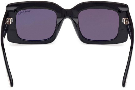 Sunčane naočale Tom Ford Brigitta FT1188 01A Pravokutan Crni