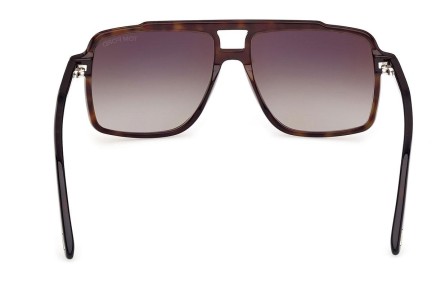 Sunčane naočale Tom Ford Kemp FT1177 52B Kvadratni Havana