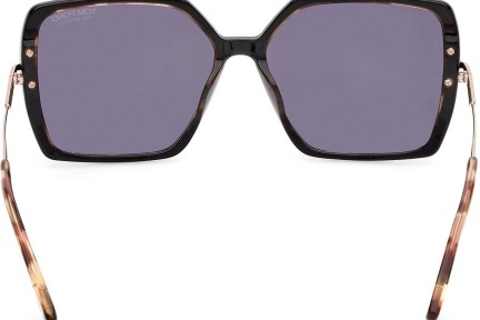 Sunčane naočale Tom Ford FT1039 05D Polarized Kvadratni Crni