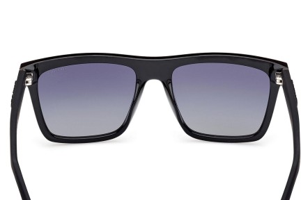 Sunčane naočale Guess GU00166 01D Polarized Kvadratni Crni